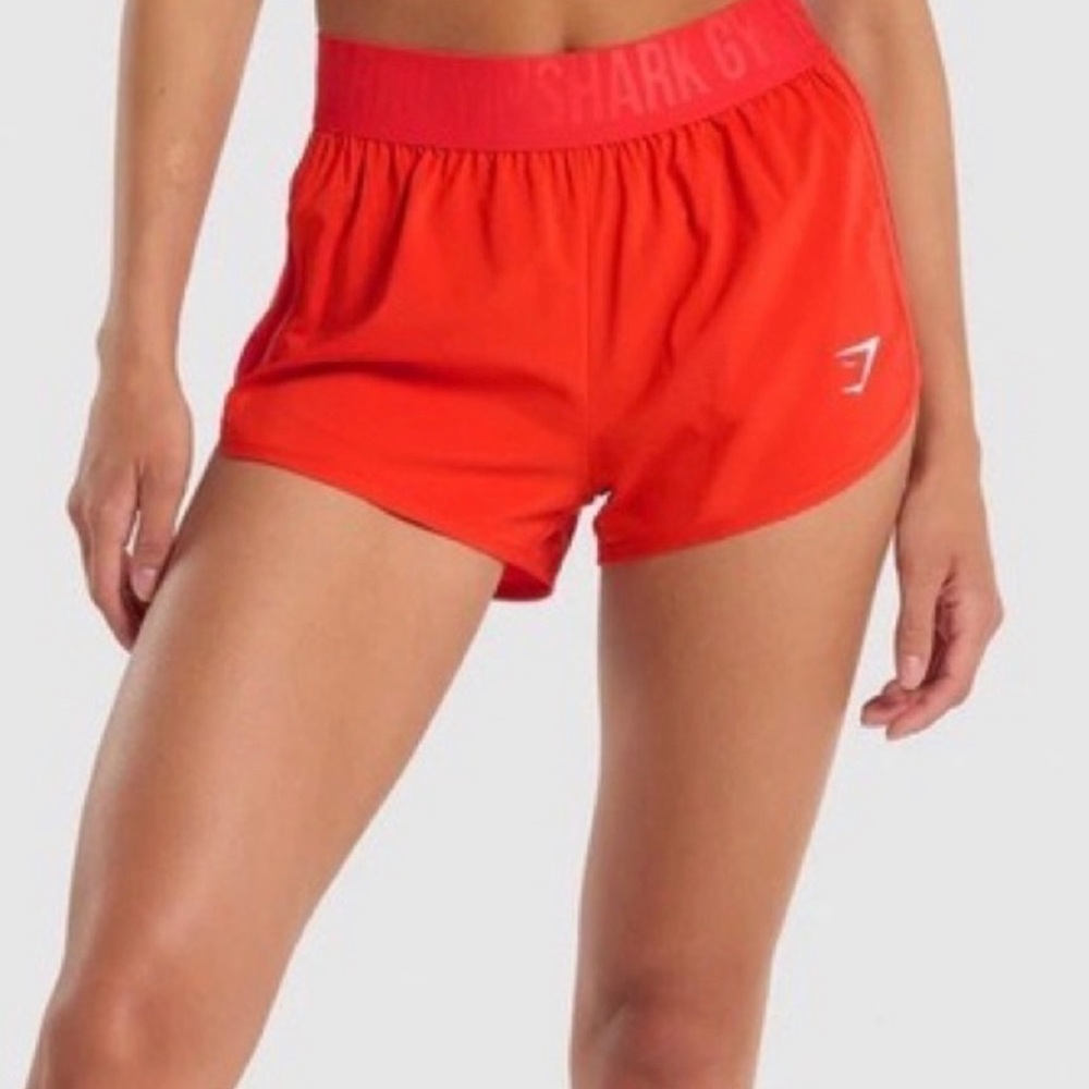 Gymshark Training Loose Fit Shorts in Red Sz Small